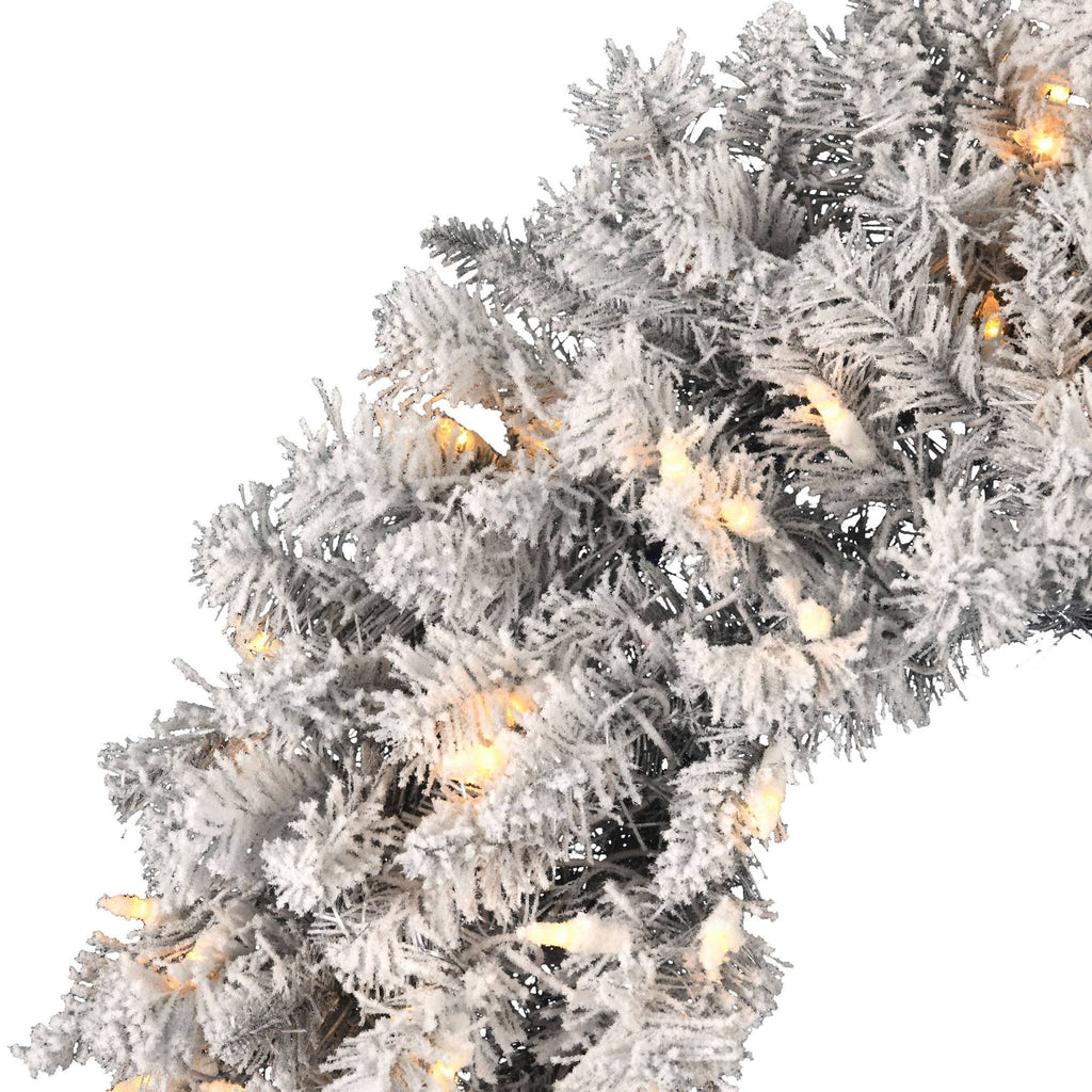 Frosted Silver Christmas Light E879