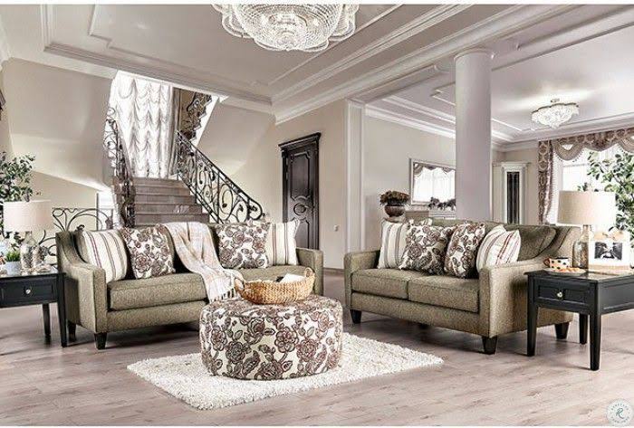 Floral Ottoman U201703