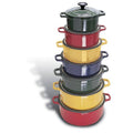 Red 4 qt Round Dutch Oven N565