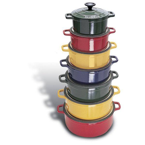 Red 4 qt Round Dutch Oven N565