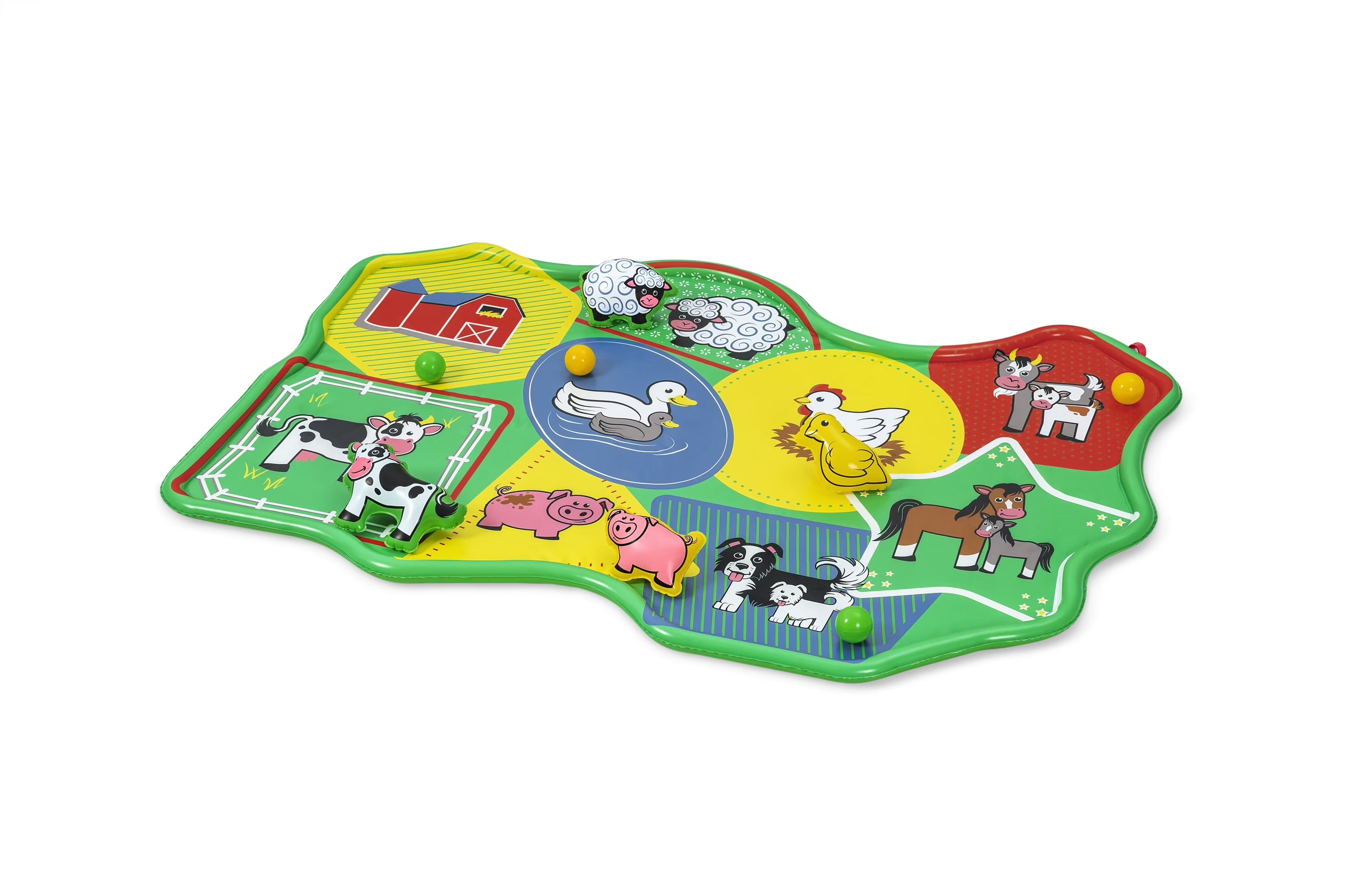 Multicolor Toddler Sprinkler Splash Pad 65 in. x 44 in. K729403