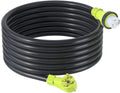 50 Amp Generator Extension Cord, NEMA 14-50P to SS2-50R, STW 6/3 + 8/1, Twist Lock Plug, 25FT B9940