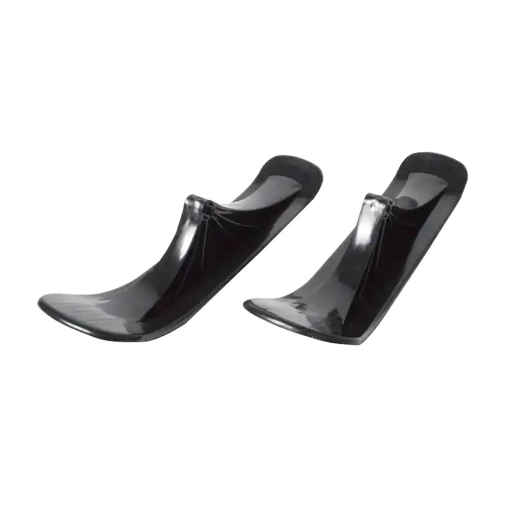 2Pcs Snow Sledge Board Set Ski Plate Bike Snowboard D359