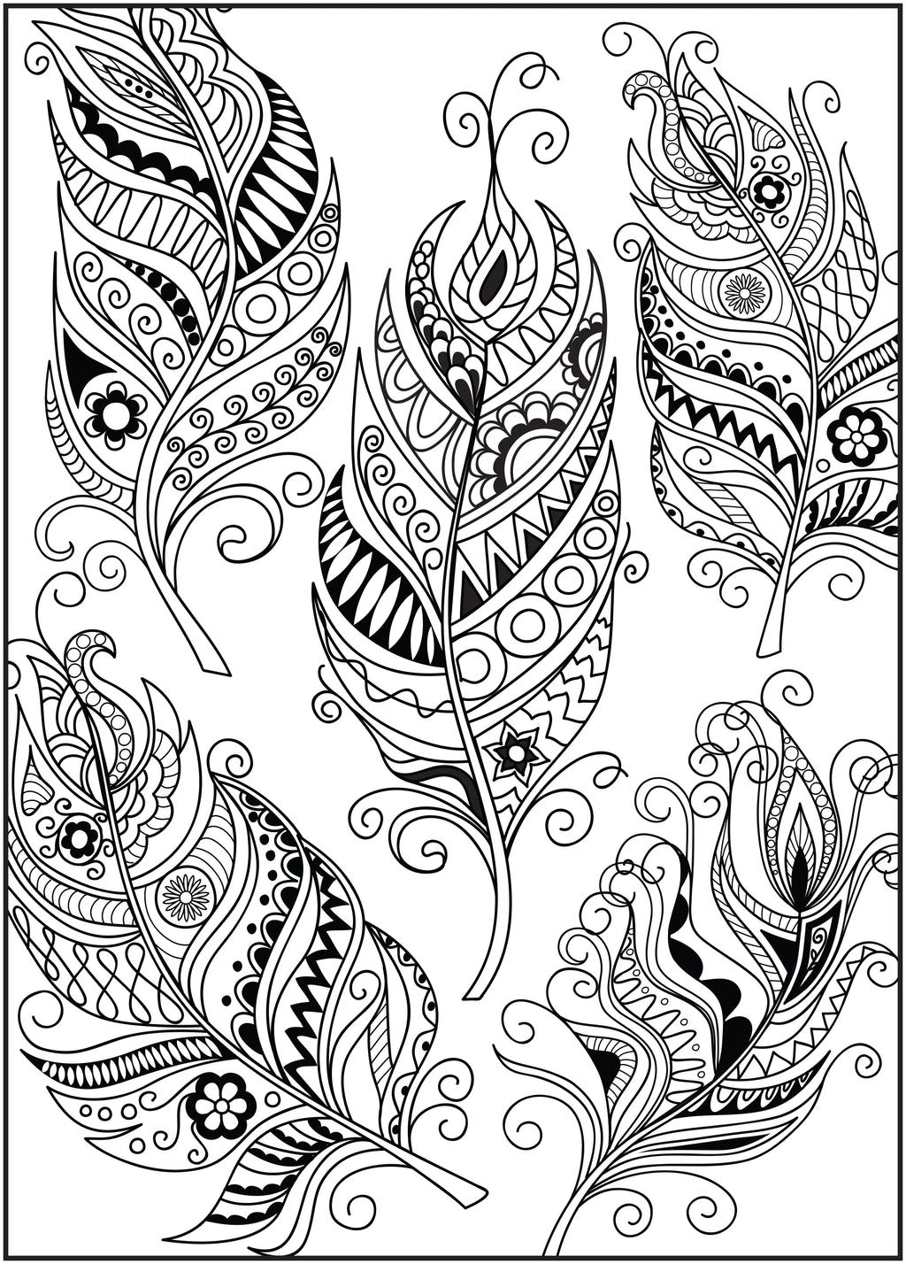 64 Pages Adult Coloring Book H778333