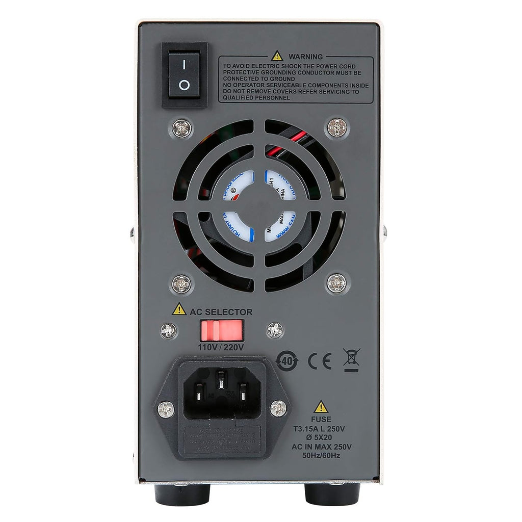 DC Power Supply Variable Adjustable Switching Regulated 32V 6A LED Display T800708