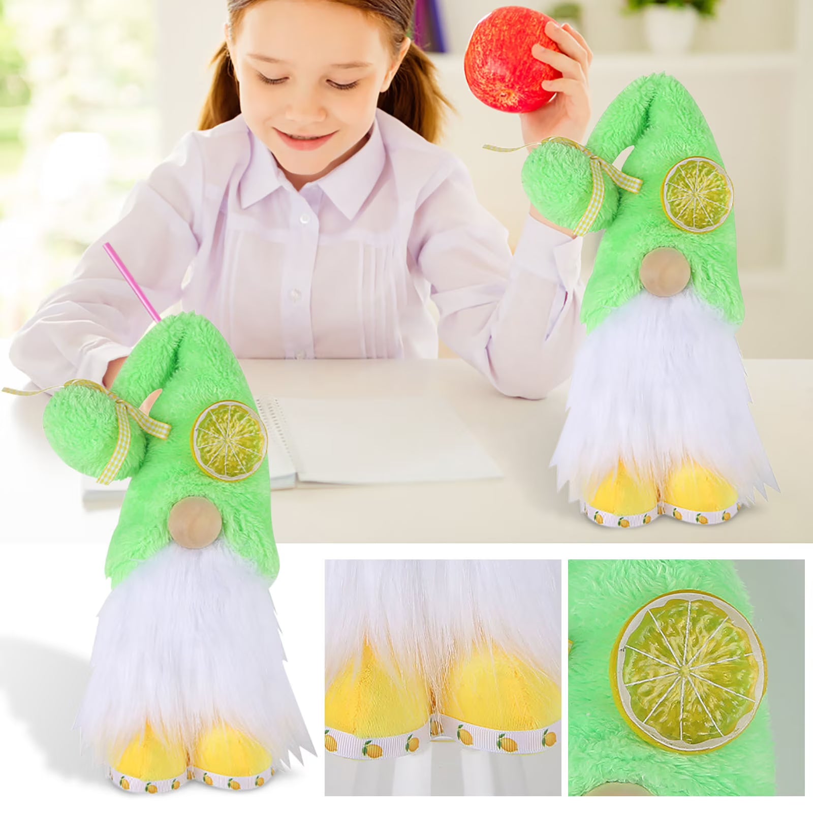 Summer Lemon Doll Plush Dwarf Doll E22401
