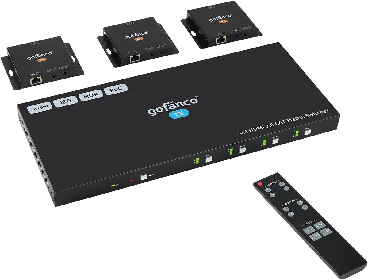 HDMI Extender Splitter 1080p Over Cat5e/Cat6/Cat7 Ethernet Cable O78433