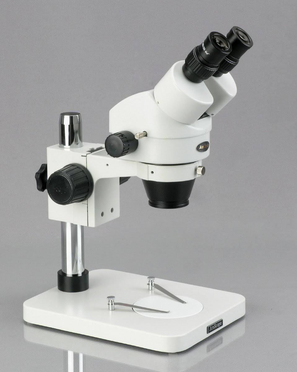 7X-90X Table Pillar Stand Stereo Microscope Q90463