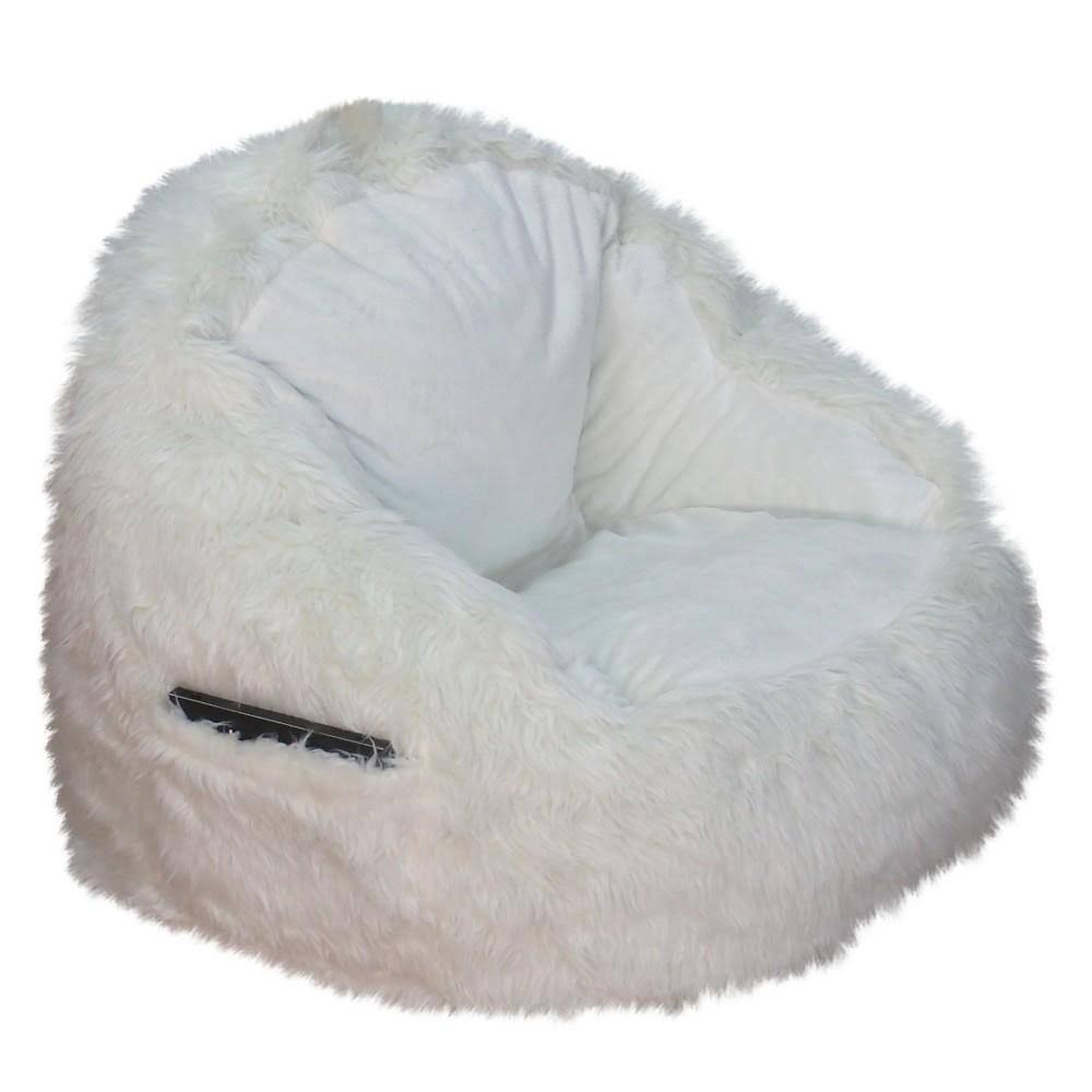 White Bean Bag Chair I3999