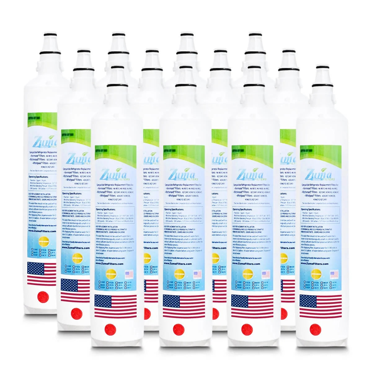 12 Pack Water Filters Q280