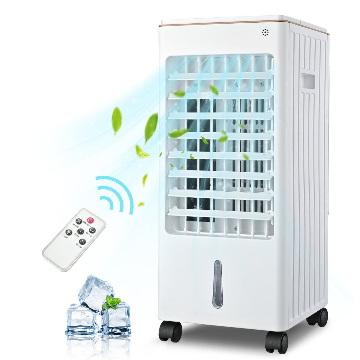 Portable Air Cooler with Double Tank Design and Adjustable Louver Z42806
