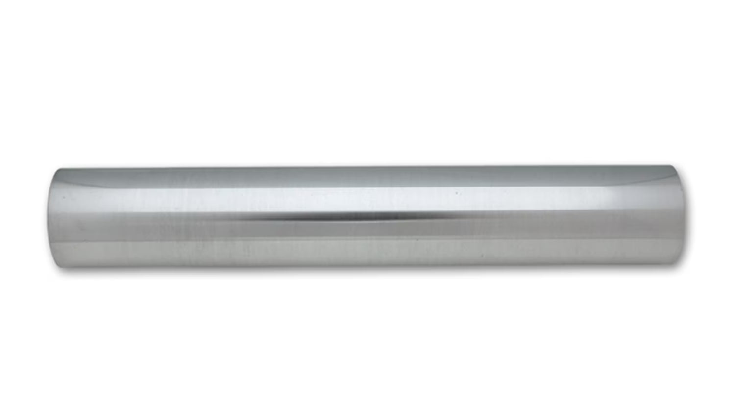 Polished Aluminum Straight Tubing, 18in Long F299
