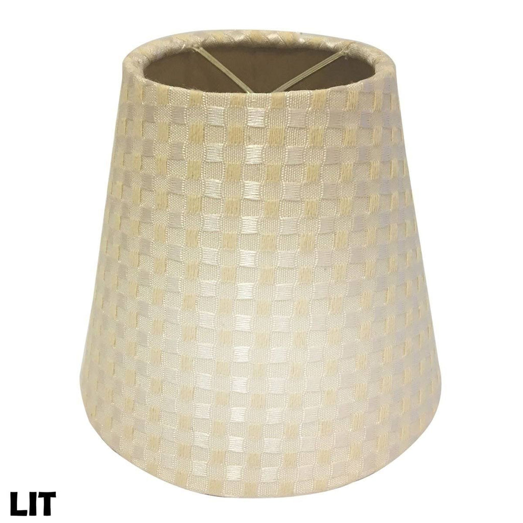 Silk Empire Candelabra Shade (Set of 6) L160