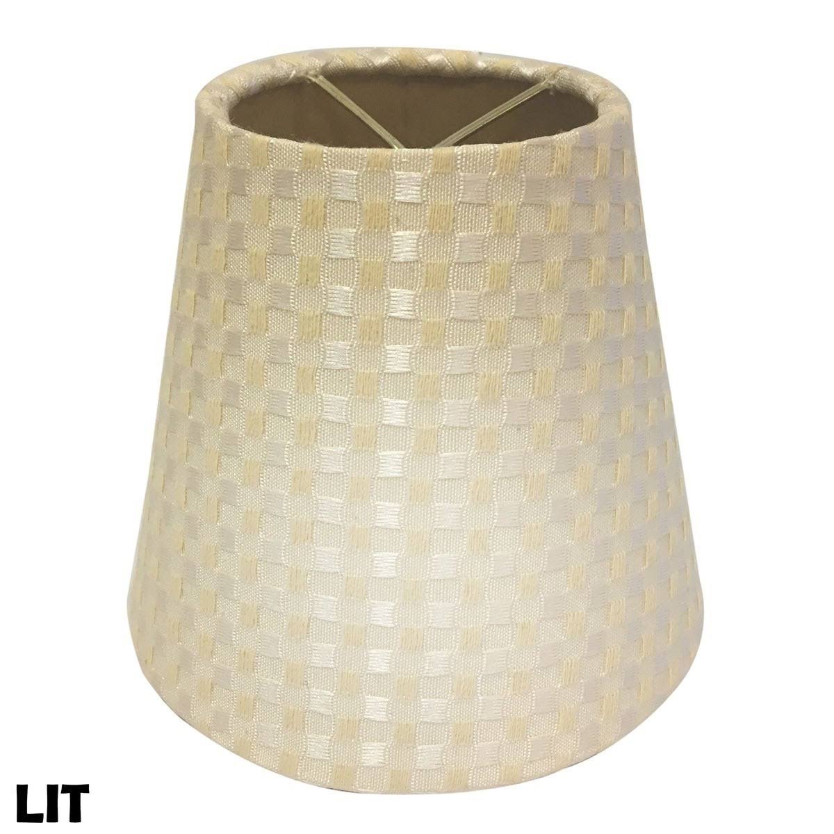 Silk Empire Candelabra Shade (Set of 6) L160