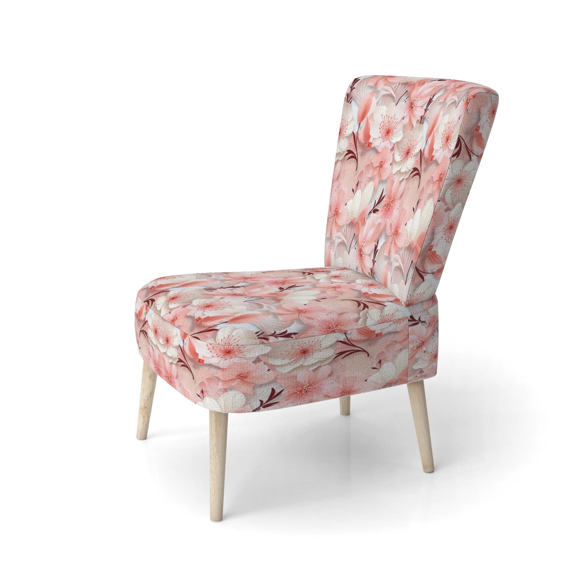 Upholstered Tropical Accent Chair and Arm Chair P514801