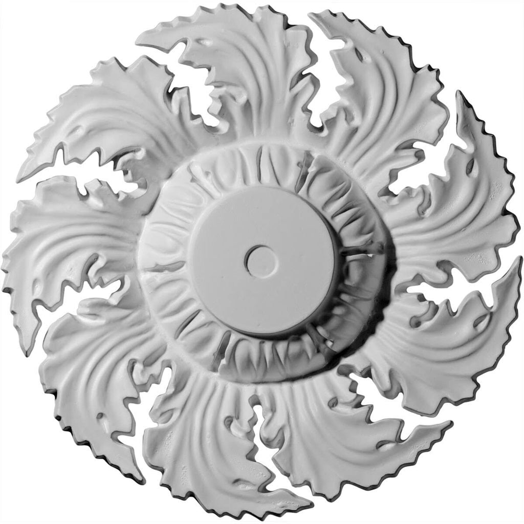 Hand-Painted Silver Ceiling Medallion B322254