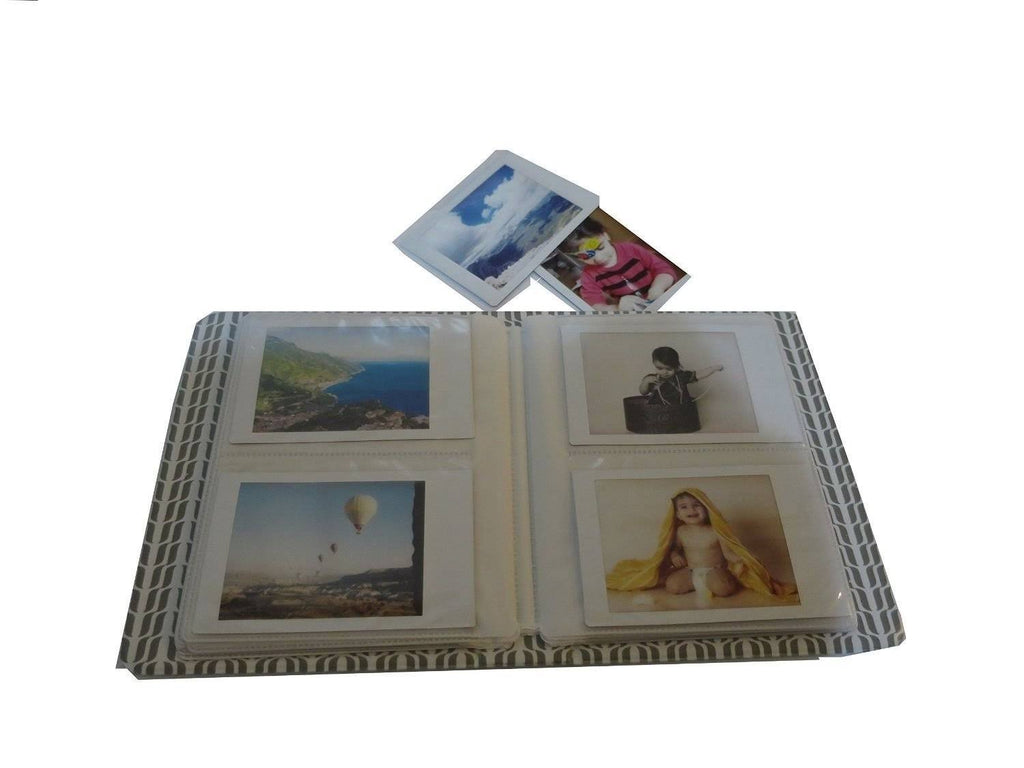 Ice Blue Instant Film Camera with 20PK Film, Blue Camera Case, Frames K32608