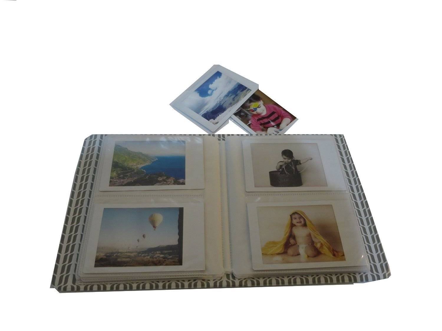 Ice Blue Instant Film Camera with 20PK Film, Blue Camera Case, Frames K32608