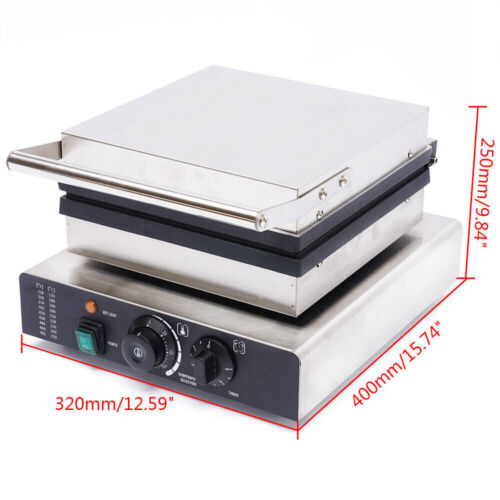 Nonstick Square Commercial Waffle Maker V295180