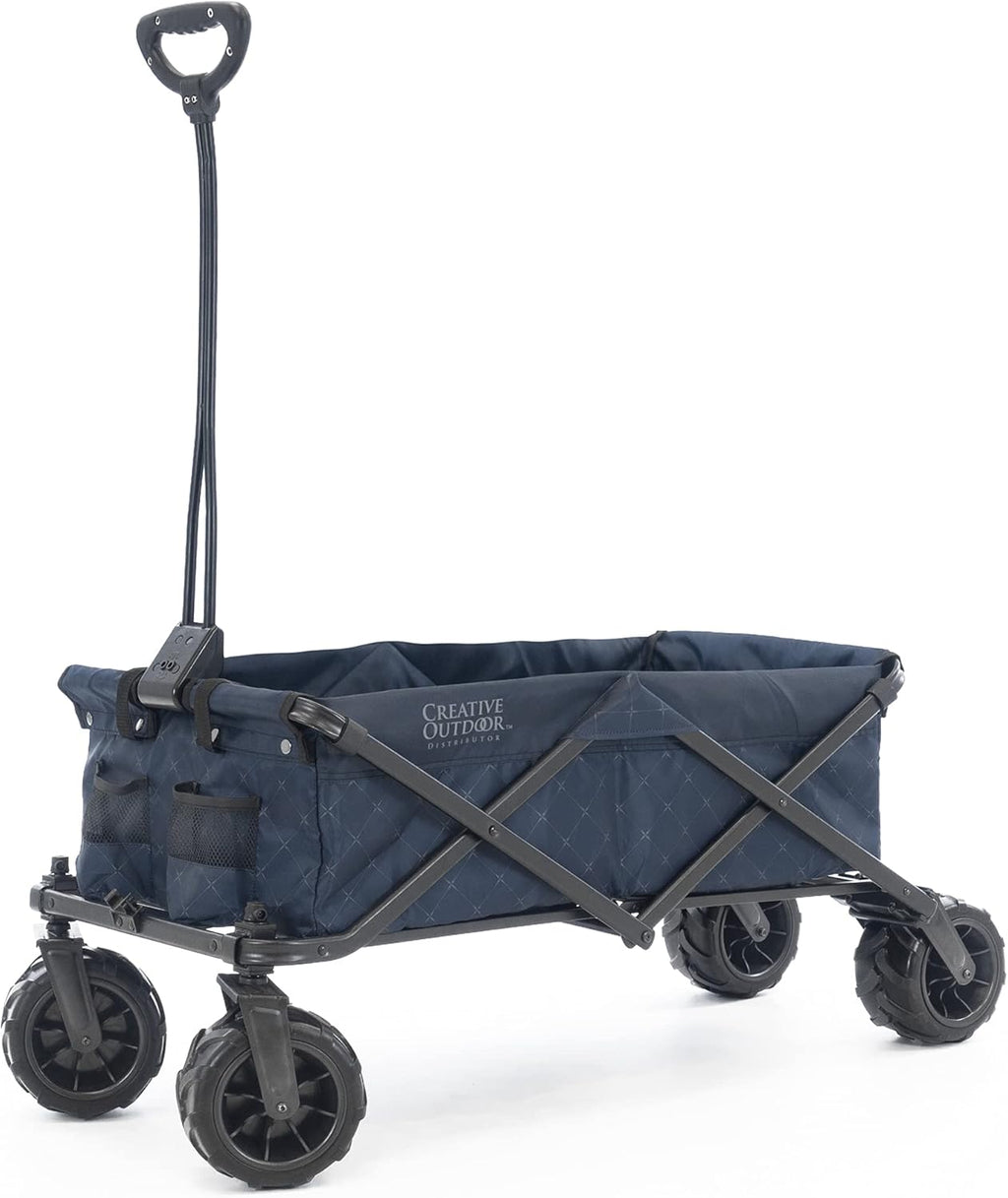 Black & Yellow Collapsible Folding Wagon Cart K3224