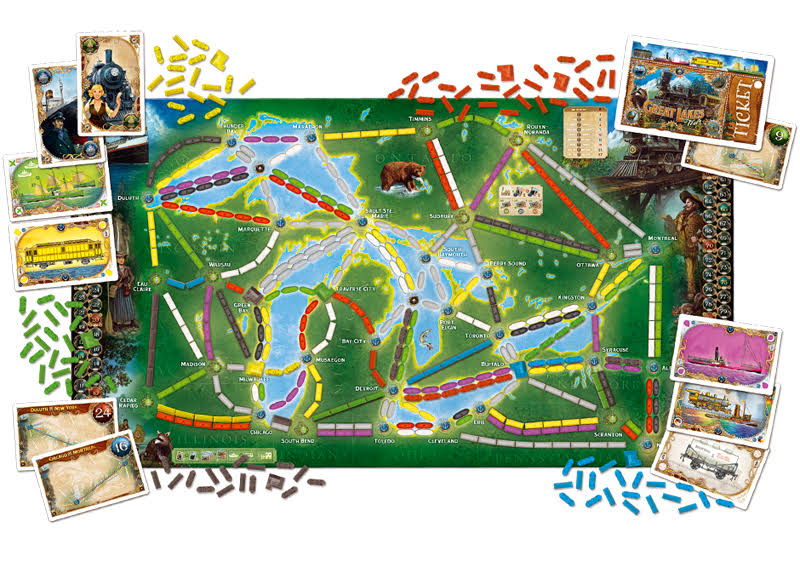 Ticket To Ride - Rails And Sails B900181