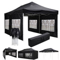 Black Waterproof Pop Up Canopy Tent G839139