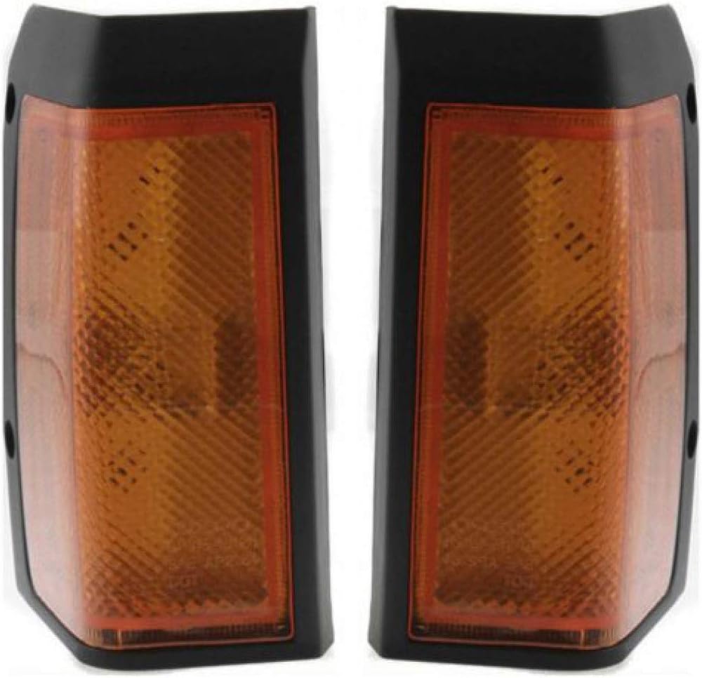 Amber Corner Light Pair for Nissan D21 1986 1987 U34286