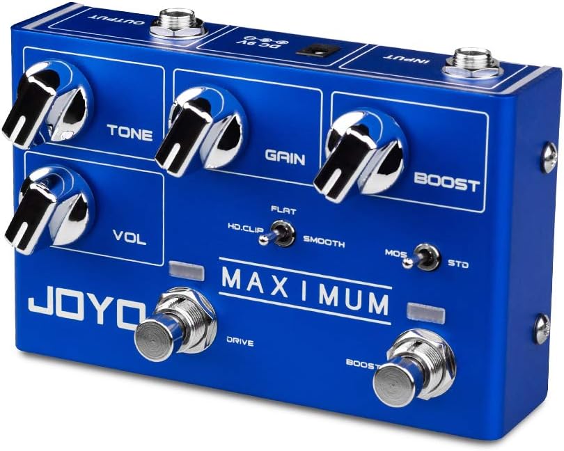 Overdrive Dual Channel Pedal for Electric Guitar Pack of 2 S426