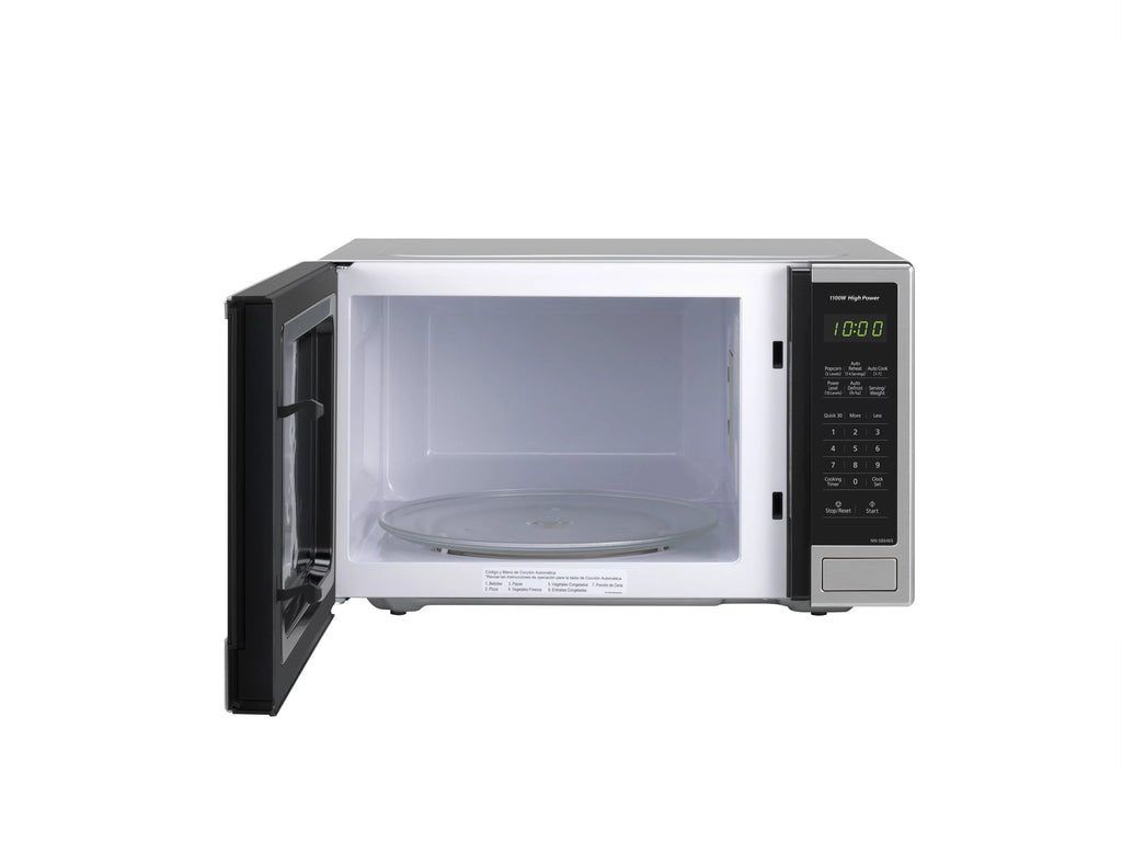 1.3 Cu. Ft. 1100W Stainless Steel Microwave Oven F522