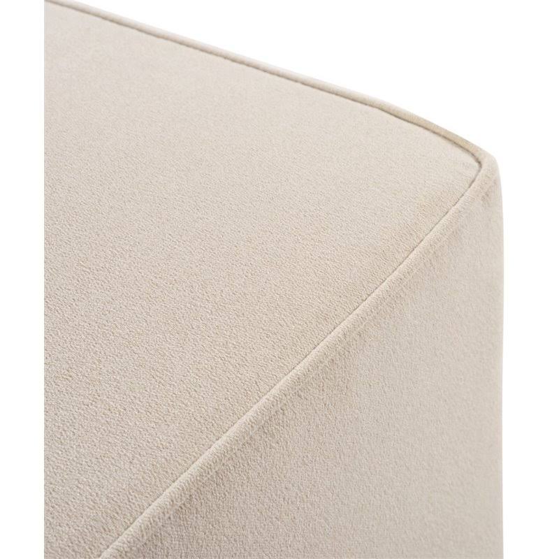 Cream Gliding Ottoman R463