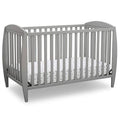 Grey 4-in-1 Convertible Baby Crib O56123