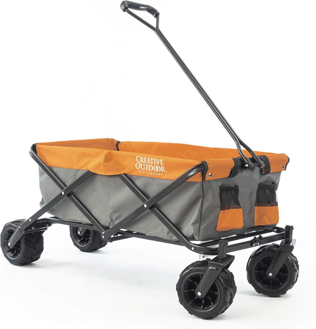 Black & Yellow Collapsible Folding Wagon Cart K3224