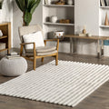 Faux Rabbit Machine Washable Area Rug L3295