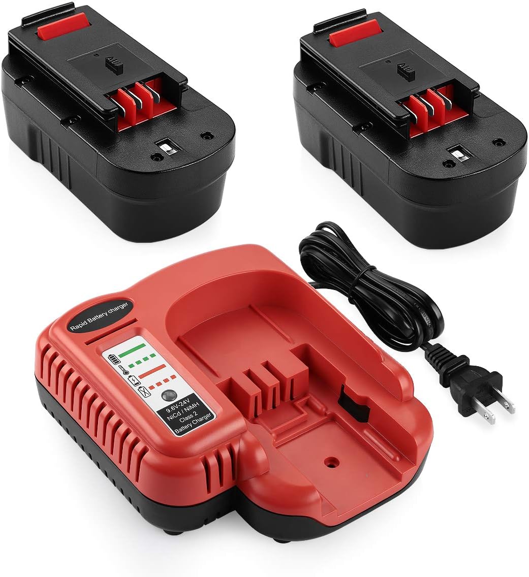 2Pack 3.6Ah 18V Replacement Battery and Charger C5331