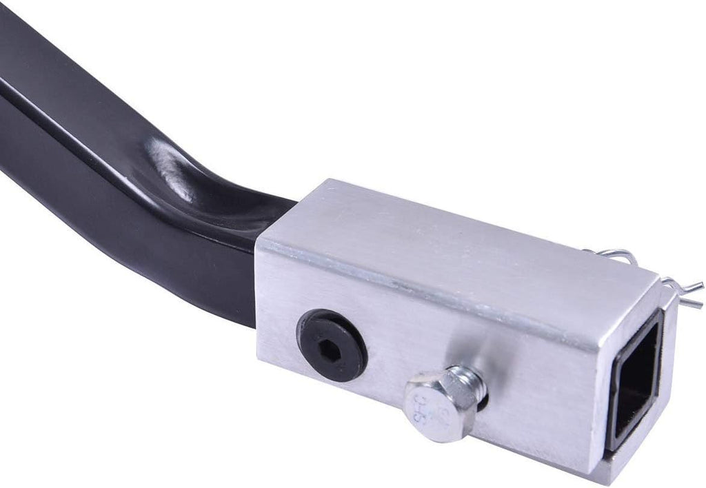 2-Bike Hitch Mounted Rack with Tray Style Tilting Design J530519