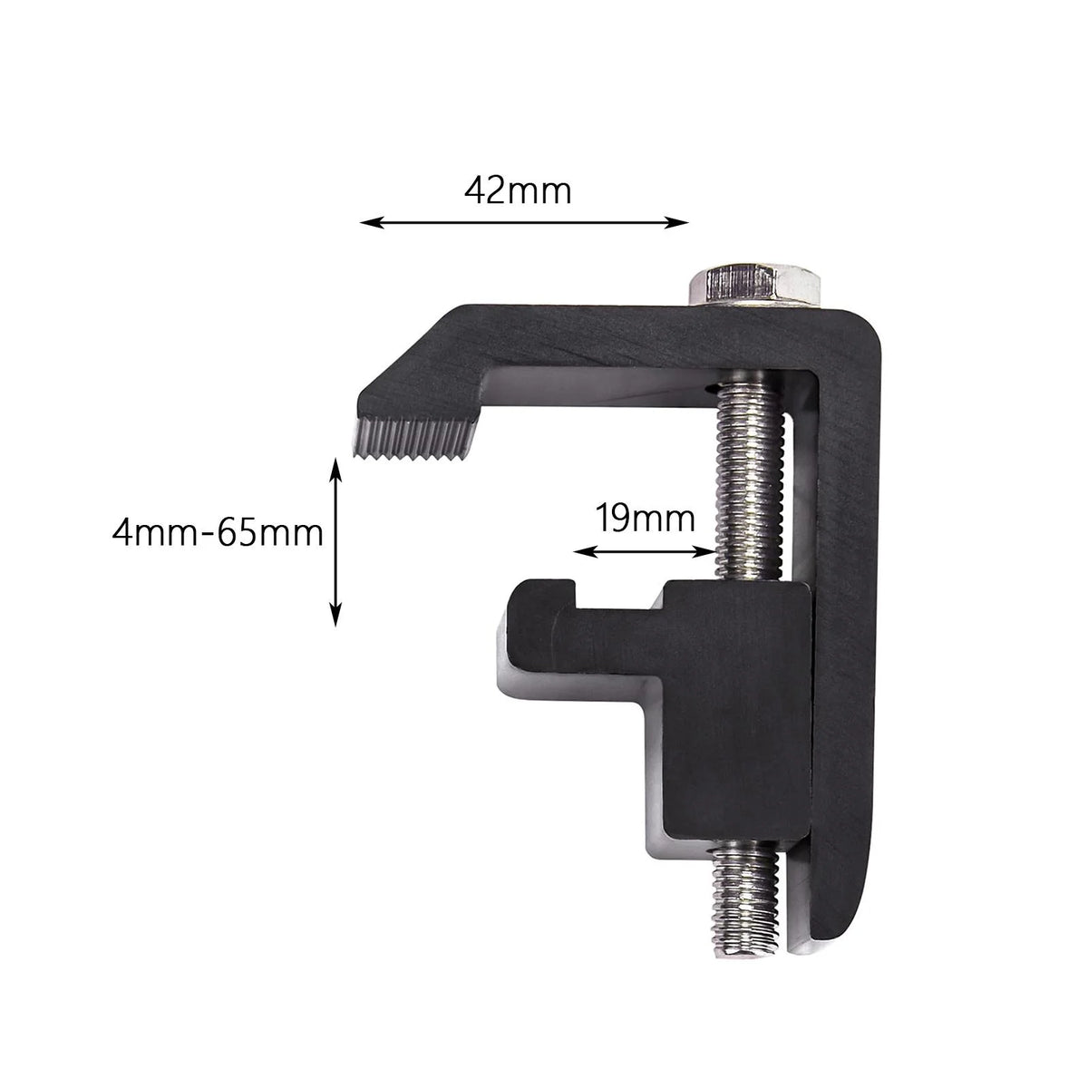 4 Pieces Water Resistant Metal Mounting Clamps for Camper Shell I9900