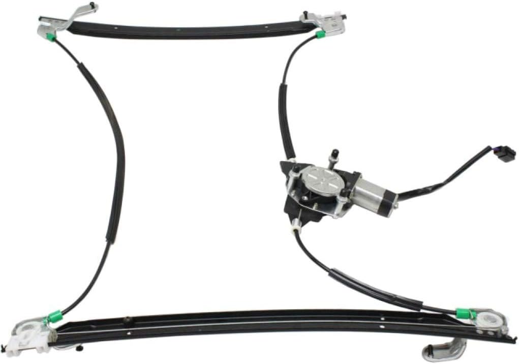 Front Window Regulator with Motor for Dodge Caravan 2001 2002 2003 Driver Side Pack of 2 Y32964