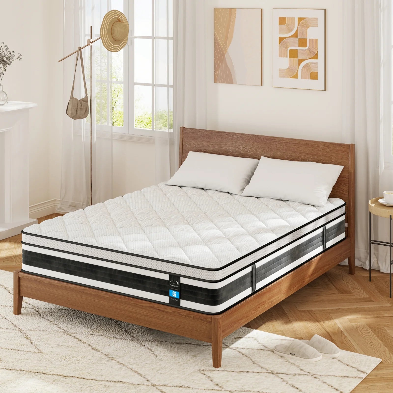 10 Inch Gel Memory Foam Hybrid Mattress G9494