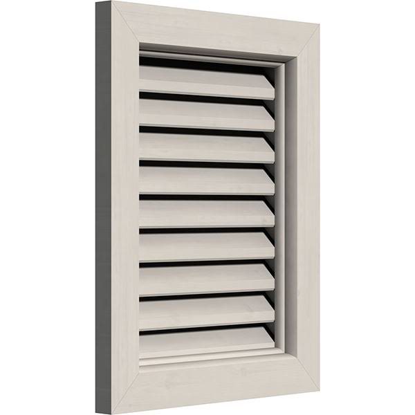24 inch x 16 inch Primed Western Red Cedar Gable Vent X679