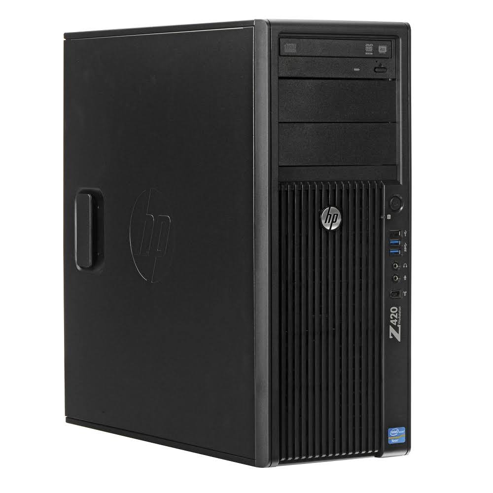 HP Z420 Workstation E5-1650 Six Core 3.2GHz 64GB 2TB Q4000 R3663