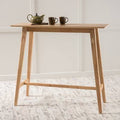 Natural Oak Wood Bar Table B5938