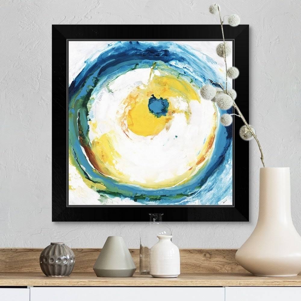 Black Framed Print Wood Square Rectangle 1 Piece 16 x 16 G756405