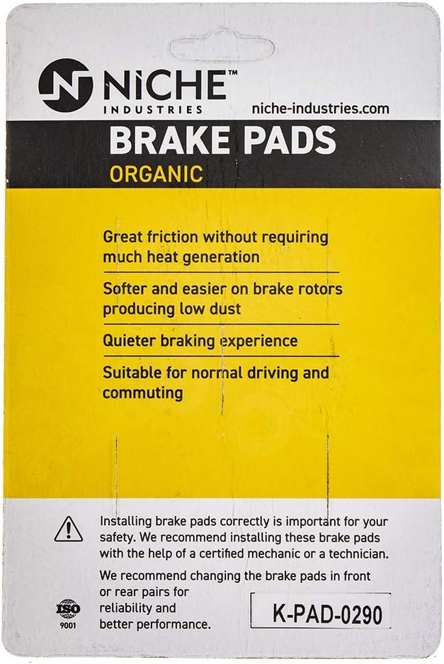 Brake Pad Set Organic Pack of 2 E983651