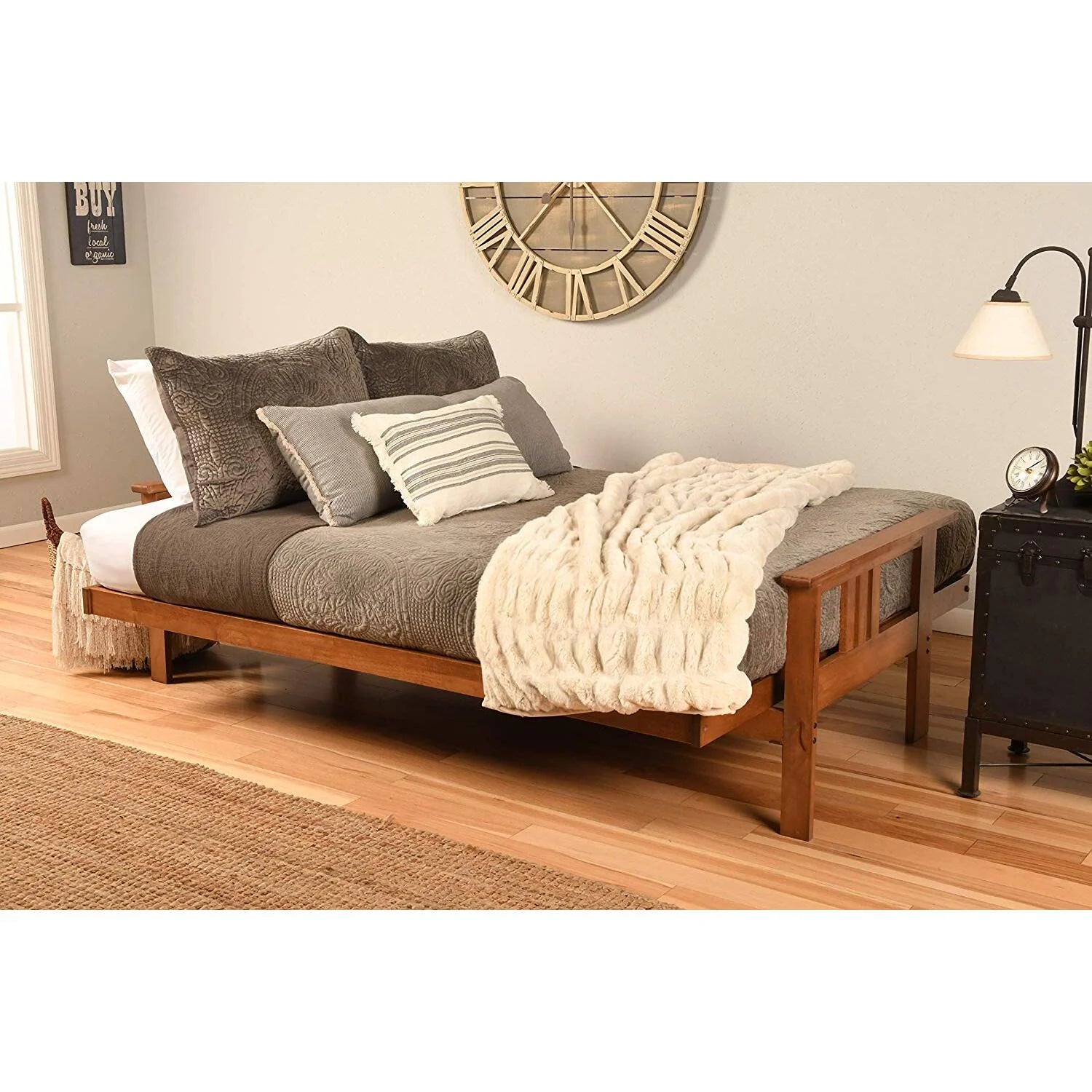 Futon Frame with Mattress G740