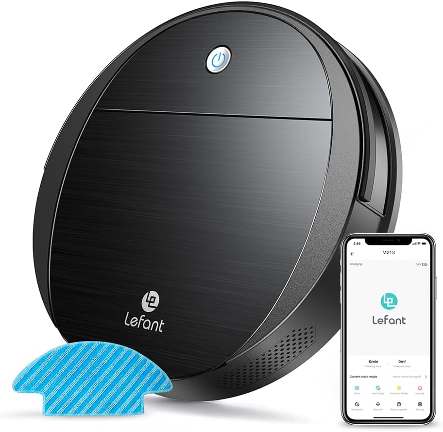 Robot Vacuum, 2200Pa Suction, Self-Charging, Tangle Free Q755