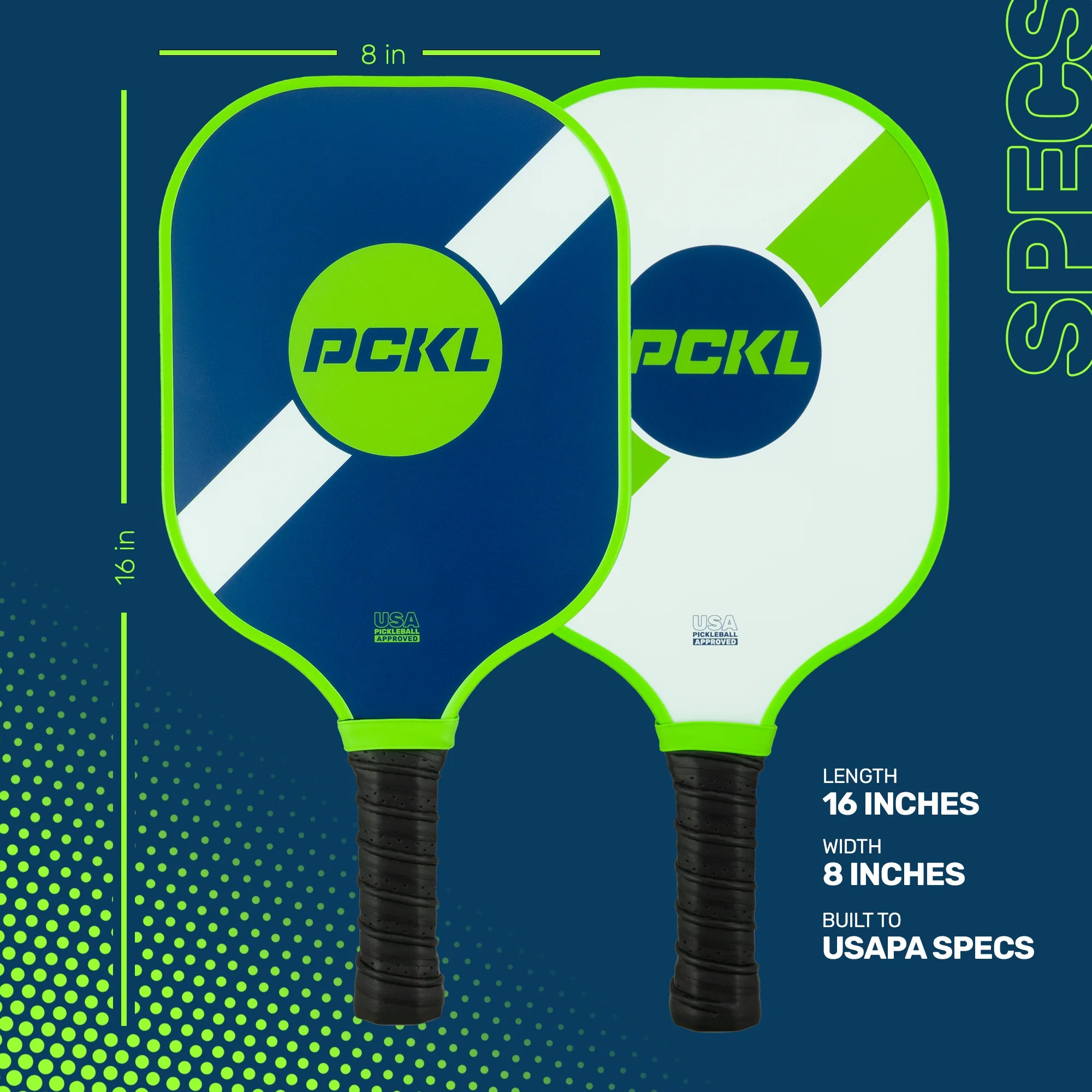 2 Paddle and 4 Ball Pickleball Set E903996