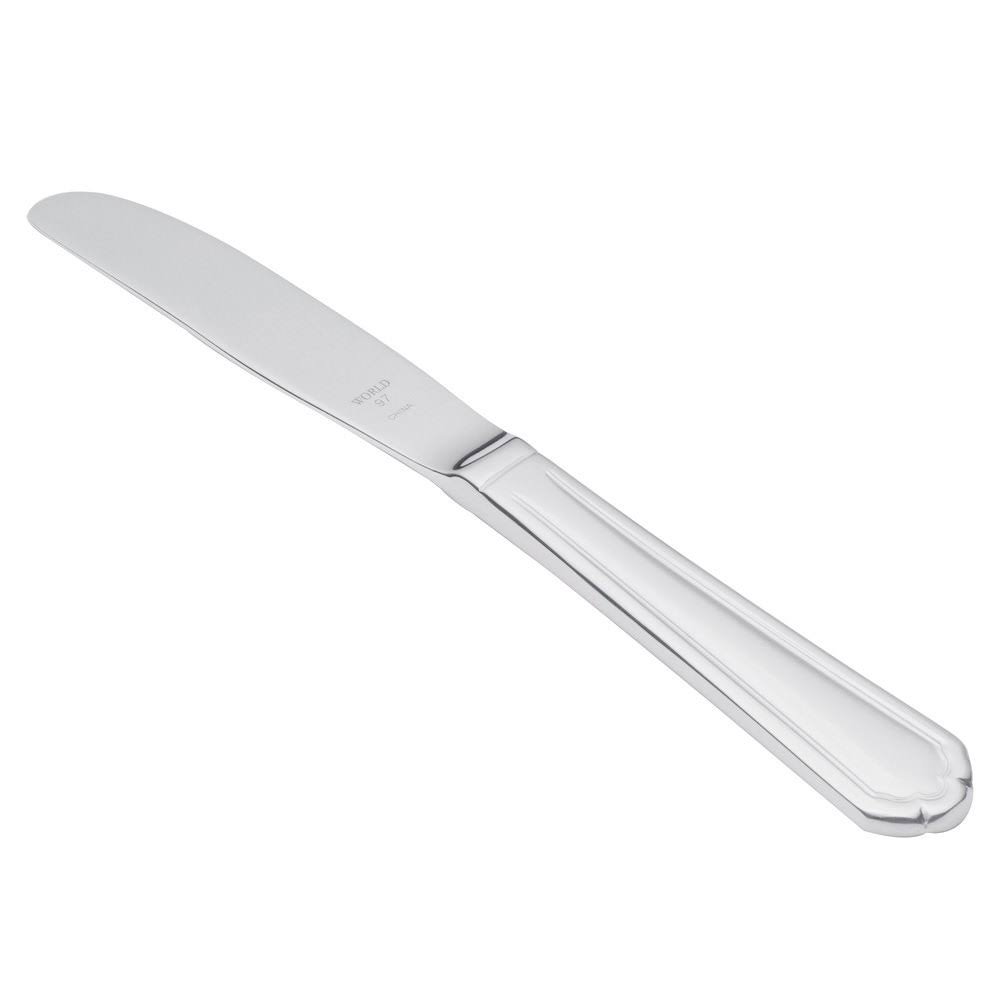 18/0 Stainless Steel Bread and Butter Knife - 36/Case I316