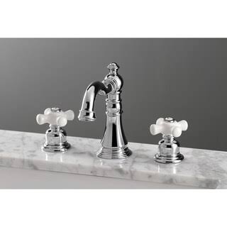 Matte Black Widespread Bathroom Faucet C5897