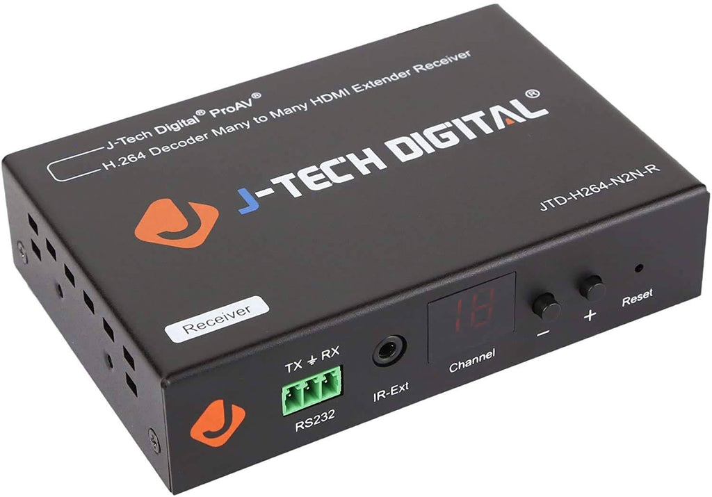 HDMI Extender / H.264 Encoder and Decoder Over Ethernet Cat6 D44974