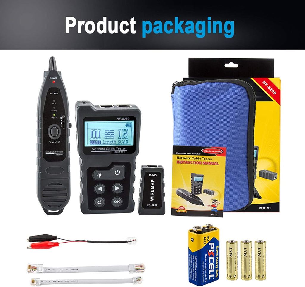 Network Cable Tester with TDR D88665